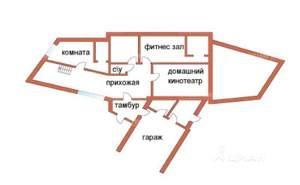 Дом 946м², 2-этажный, на длительный срок,