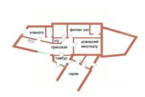 Дом 946м², 3-этажный, на длительный срок,
