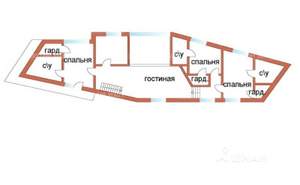 Дом 946м², 2-этажный, на длительный срок,