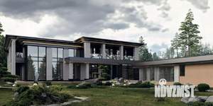 Коттедж 800м², 2-этажный, участок 44 сот.