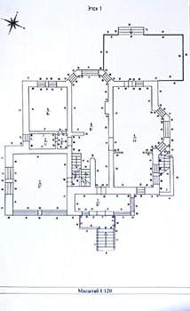 Коттедж 457м², 3-этажный, участок 14 сот.