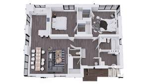 Дом 108м², 1-этажный, участок 6 сот.