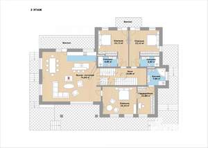 Коттедж 423м², 3-этажный, участок 13 сот.