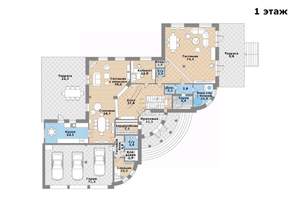 Коттедж 1778м², 3-этажный, участок 28 сот.