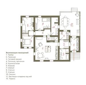 Дом 134м², 2-этажный, участок 18 сот.