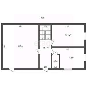 Дом 252м², 2-этажный, участок 10 сот.