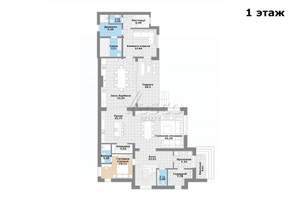 Коттедж 480м², 2-этажный, участок 9 сот.