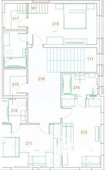 Таунхаус 220м², 2-этажный, на длительный срок, 