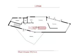 Коттедж 946м&sup2;, 2-этажный, на длительный срок, 