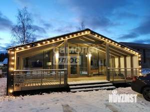 Дом 80м&sup2;, 1-этажный, на длительный срок, 