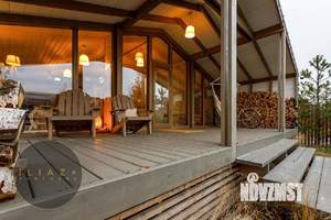 Дом 91м&sup2;, 1-этажный, на длительный срок, 