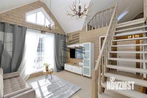 Дом 120м², 2-этажный, на длительный срок, 
