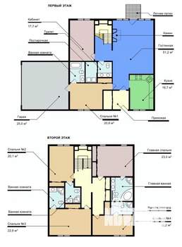 Таунхаус 326м², 2-этажный, на длительный срок, 