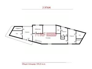 Коттедж 946м&sup2;, 2-этажный, на длительный срок, 