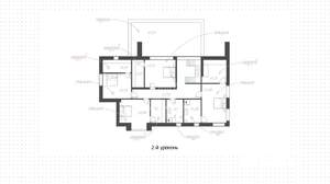 Коттедж 540м², 2-этажный, на длительный срок, 