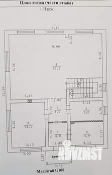 Дом 166м², 2-этажный, на длительный срок, 