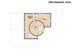 Коттедж 1778м², 3-этажный, участок 28 сот.  