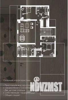 Дом 430м², 2-этажный, участок 16 сот.  