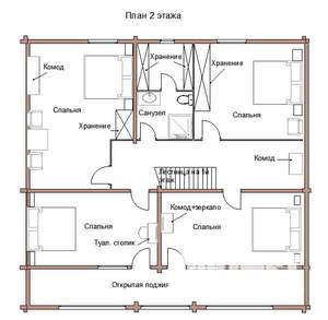 Дом 184м², 2-этажный, участок 7 сот.  