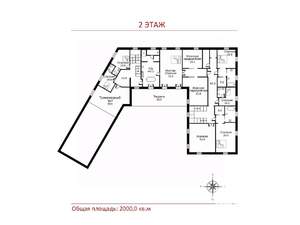 Дом 2000м², 2-этажный, участок 41 сот.  
