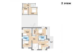 Коттедж 480м², 2-этажный, участок 19 сот.  