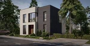 Дом 190м², 2-этажный, участок 9 сот.  