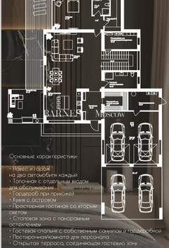 Дом 430м², 2-этажный, участок 16 сот.  