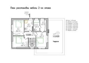 Дом 176м², 2-этажный, участок 6 сот.  