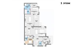 Коттедж 480м², 2-этажный, участок 19 сот.  