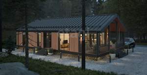 Дом 100м², 1-этажный, участок 5 сот.  