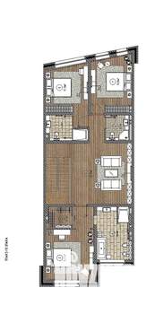 Таунхаус 284м², 2-этажный, участок 4 сот.  