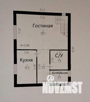 Дом 203м², 2-этажный, участок 5 сот.  