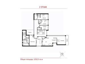 Дом 1050м², 2-этажный, участок 30 сот.  