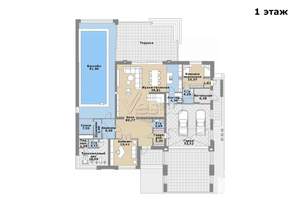 Коттедж 940м², 2-этажный, участок 16 сот.  