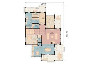Дом 405м², 2-этажный, участок 24 сот.  