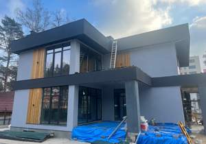 Дом 450м², 2-этажный, участок 10 сот.  