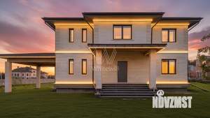 Коттедж 335м², 2-этажный, участок 21 сот.  