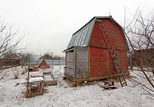 Дача 31м², 2-этажный, участок 6 сот.  