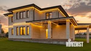 Коттедж 335м², 2-этажный, участок 21 сот.  