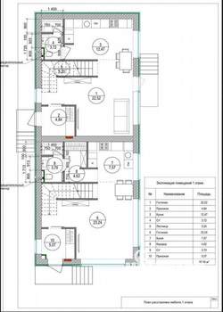 Дом 160м², 2-этажный, участок 3 сот.  