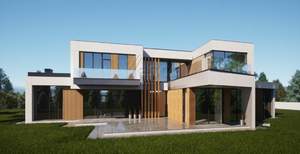 Дом 600м², 2-этажный, участок 22 сот.  