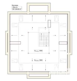 Дом 650м², 3-этажный, участок 18 сот.  
