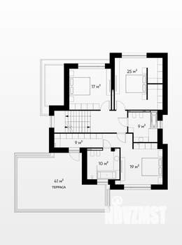 Коттедж 308м², 3-этажный, участок 5 сот.  