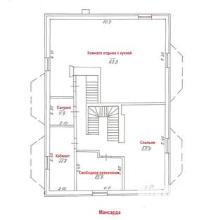 Коттедж 552м², 3-этажный, участок 9 сот.  