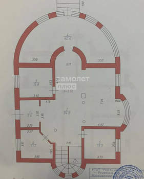 Дом 426м², 3-этажный, участок 15 сот.  