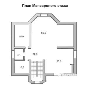 Дом 621м², 3-этажный, участок 15 сот.  