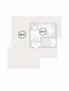 Дом 372м², 3-этажный, участок 10 сот.  