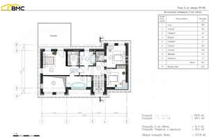 Коттедж 279м², 2-этажный, участок 10 сот.  