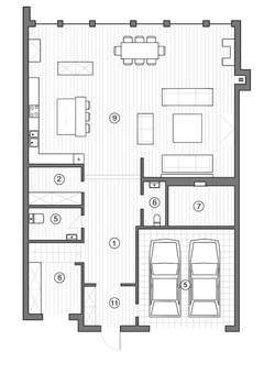 Дом 720м², 3-этажный, участок 11 сот.  