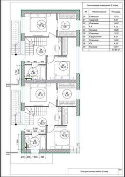 Дом 160м², 2-этажный, участок 3 сот.  